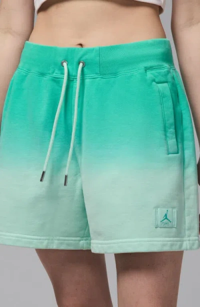 JORDAN JORDAN FLIGHT FLEECE DIP DYE SWEAT SHORTS 