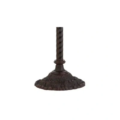 Jonathan Y White Tiffany-style 70" Torchiere Led Floor Lamp, Bronze In Bronze