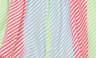 Habitual Kids Stripe Bow Accent Bubble Romper In Stripe Multi