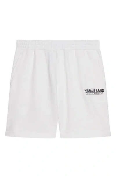 Helmut Lang Capsule Pull On 6 Shorts In White - 100