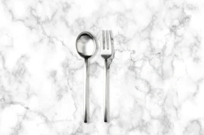 Mepra Due Ice Serving Utensil Set In Ice Silver
