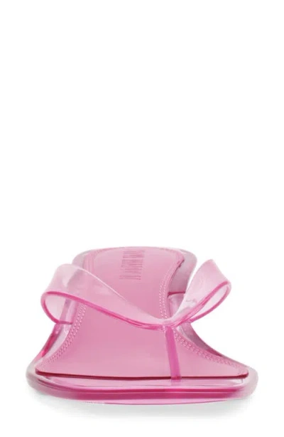 Steve Madden Tracie Kitten Heel Flip Flop In Pink