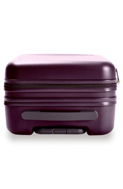 Briggs & Riley Sympatico 3.0 Essential Carry On Expandable Spinner Suitcase In Plum
