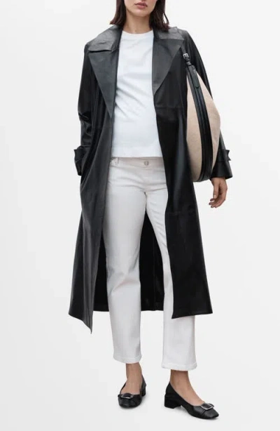 Mango Over The Bump Maternity Straight Leg Jeans In White