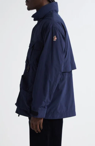 Moncler Grenoble Matang Field Jacket In Blue