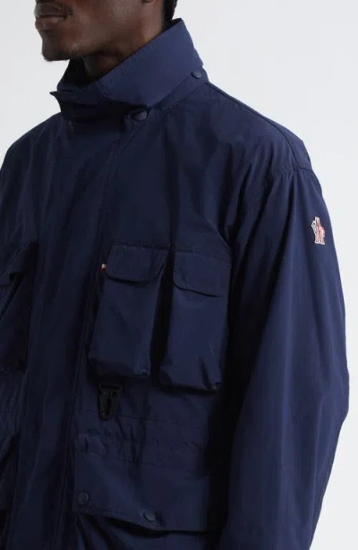 Moncler Grenoble Matang Field Jacket In Blue