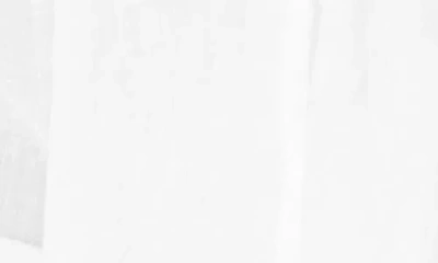 Eileen Fisher Shawl Collar Open Front Organic Linen Jacket In White