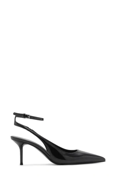 MANGO MANGO ANKLE STRAP POINTED TOE PUMP 
