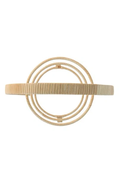 Juliska Provence Rattan Three-tier Server In Natural/whitewash