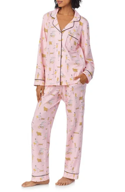 Bedhead Pajamas Print Stretch Jersey Pajamas In Say Yes To Pasta