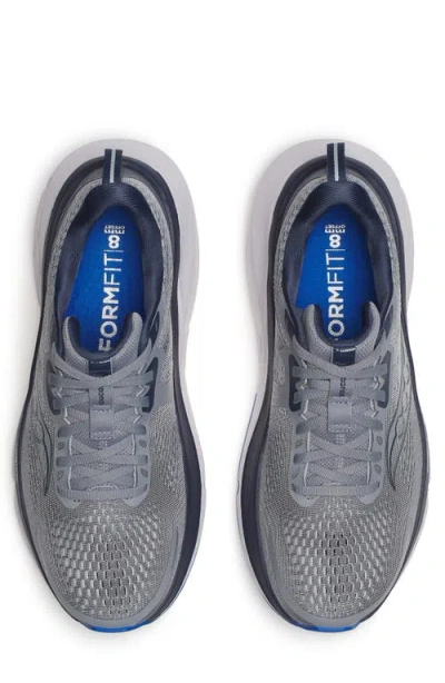 Saucony Men's Guide 18 Shoes In Flint/navy In Cloud/black