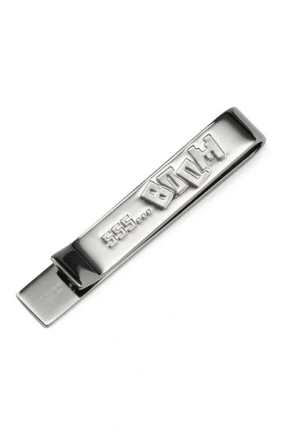 Cufflinks, Inc . Minecraft Creeper Hidden Message Bar Tie In Silver