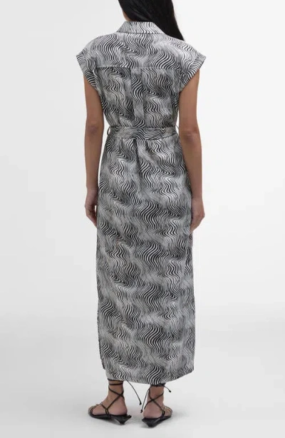 BARBOUR BARBOUR ROMY CAP SLEEVE MAXI SHIRTDRESS 