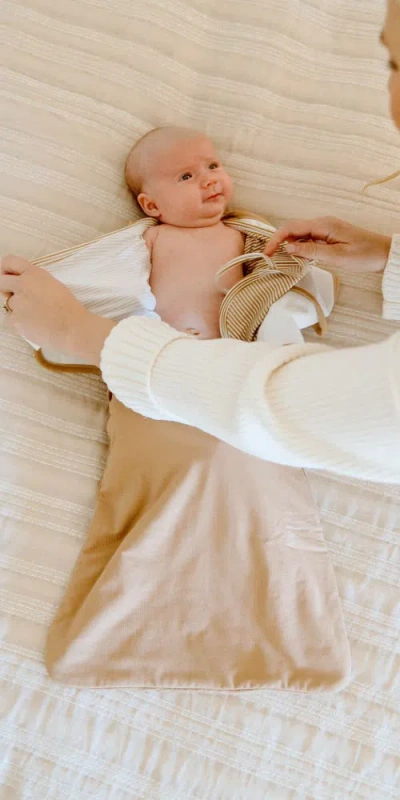 BONSIE BABY BONSIE BABY SKIN TO SKIN GIRL OR BOY, CUDDLE SACK 