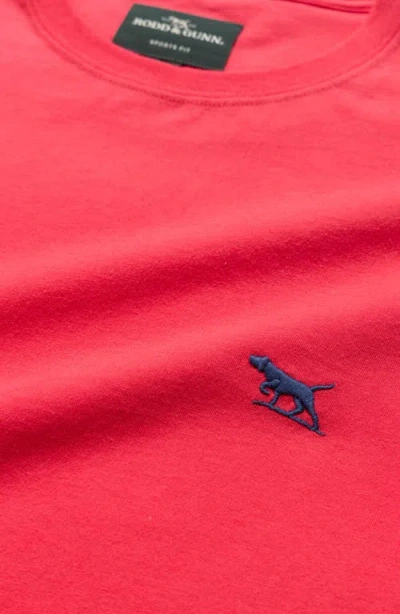 Rodd & Gunn The Gunn T-shirt In Electric Pink