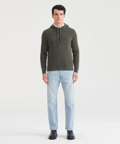 Naadam Off-duty Cashmere Hoodie In Olive