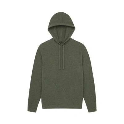 Naadam Off-duty Cashmere Hoodie In Olive