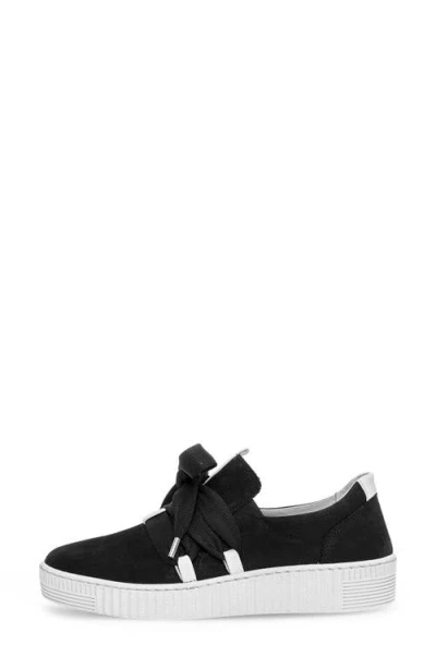 Gabor 43.333 Platform Sneaker In Black