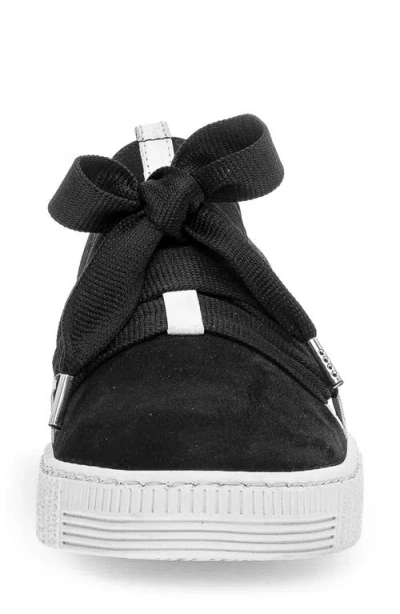 Gabor 43.333 Platform Sneaker In Black