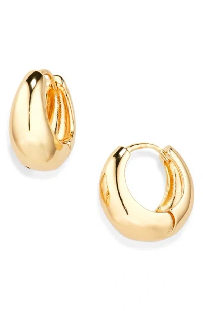 Nordstrom Tapered Huggie Hoop Earrings In Gold