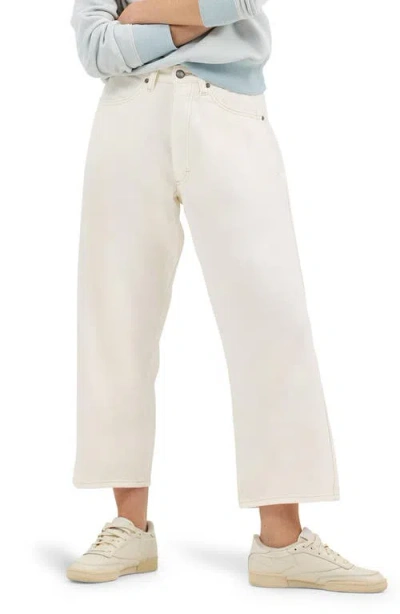 Lee Button Fly Wide Leg Ankle Jeans (fever Pitch_ In Fever Pitch