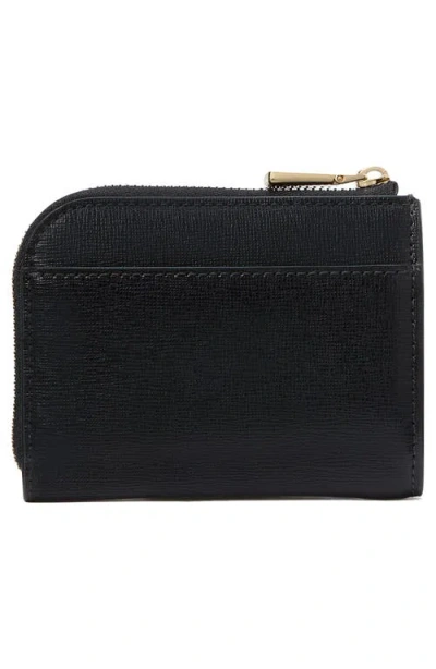 Kate Spade New York Devin Saffiano Leather Card Case In Black