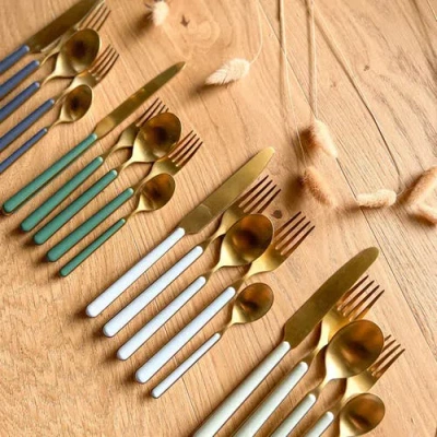 Mepra Fantasia Ice Oro 5-piece Place Setting In Light Blue