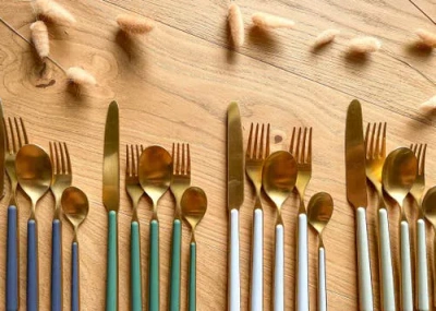 Mepra Fantasia Ice Oro 5-piece Place Setting In Porcelain