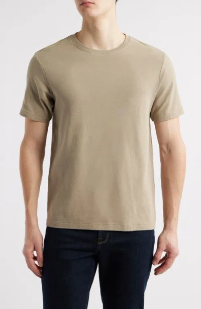 Frame Duo Fold Cotton T-shirt In Dusty Sage