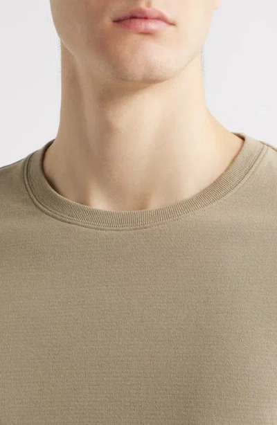 Frame Duo Fold Cotton T-shirt In Dusty Sage