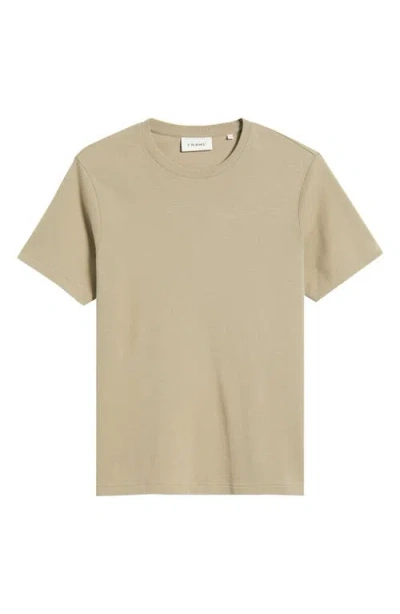 Frame Duo Fold Cotton T-shirt In Dusty Sage