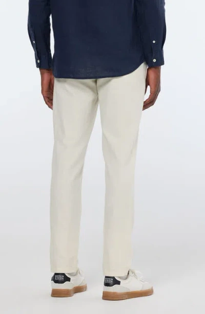 Scotch & Soda Warren Twill Pants In Off White