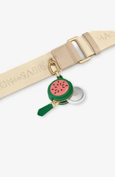 Maison De Sabre Maison De Sabré The Sabremoji Fruit Charm In Watermelon