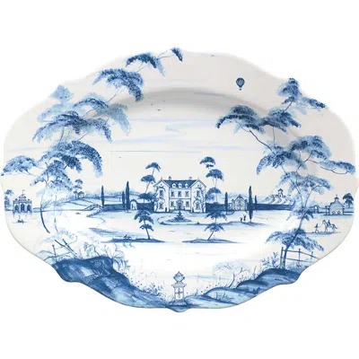 Juliska Country Estate Platter In Delft Blue