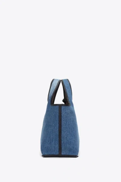 3.1 Phillip Lim Denim Mini Market Tote Bag With Studs In Indigo