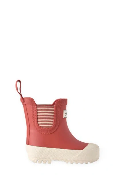 Pehr Voyageur Waterproof Rain Boot In Red