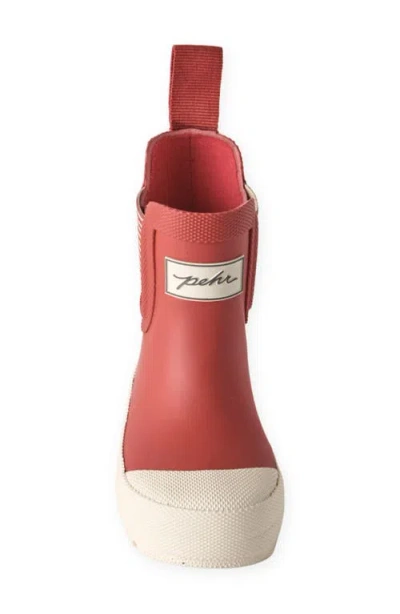 Pehr Voyageur Waterproof Rain Boot In Red