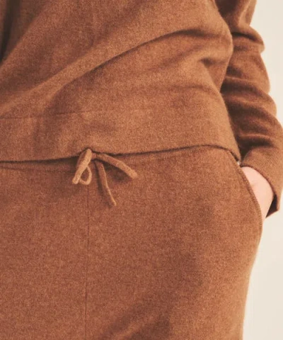Naadam Off-duty Cashmere Jogger In Caramel