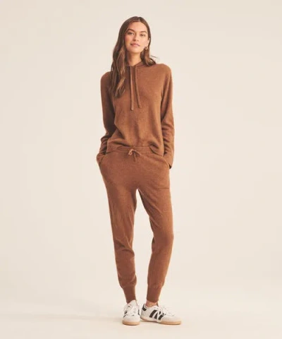 Naadam Off-duty Cashmere Jogger In Caramel