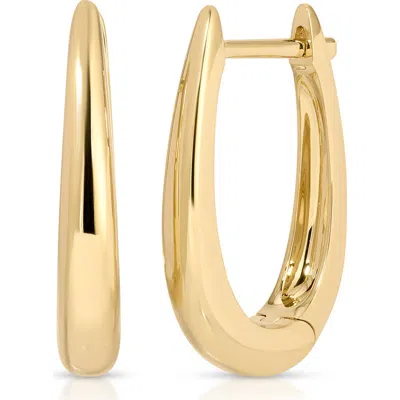 Ef Collection Maeve Hoop Earrings In 14k Yellow Gold