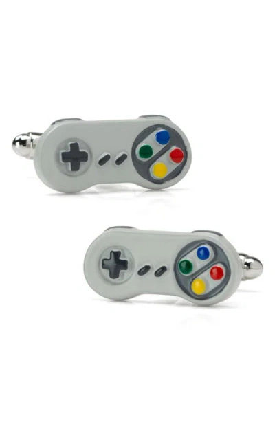 Cufflinks, Inc . 3d Retro Game Controller Cuff Links In Silver