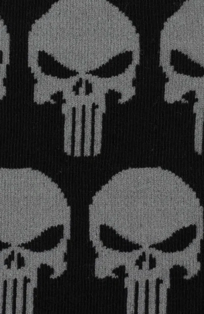 Cufflinks, Inc . Punisher Socks & Lapel Pin Set In Black