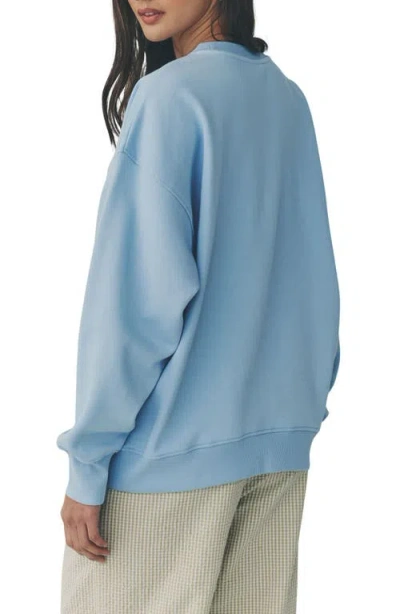 Next Graphic Lemon Print Sweatshirt In Blue