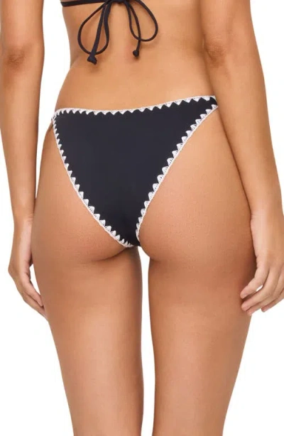 L*space X Rails Zahra Bikini Bottom In Black/cream