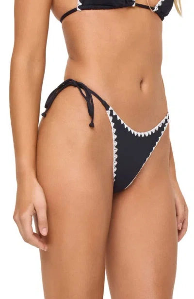 L*space X Rails Zahra Bikini Bottom In Black/cream