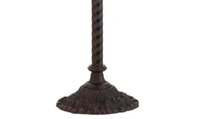 Jonathan Y Davis Tiffany-style 70" Torchiere Led Floor Lamp, Bronze In Bronze