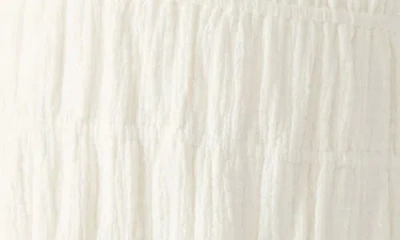 Steve Madden Toby Stretch Cotton Dress In White