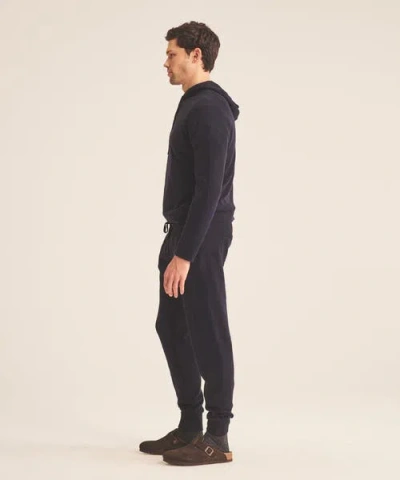 Naadam Off-duty Cashmere Jogger In Navy