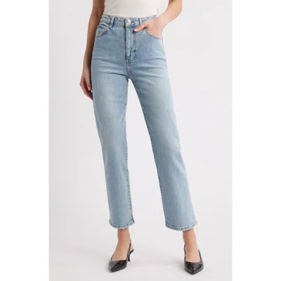 Frame The Ruler High Waist Ankle Straight Leg Jeans In Dolly