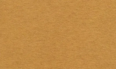 Mango Stretch Cotton Fleece Joggers In Ochre